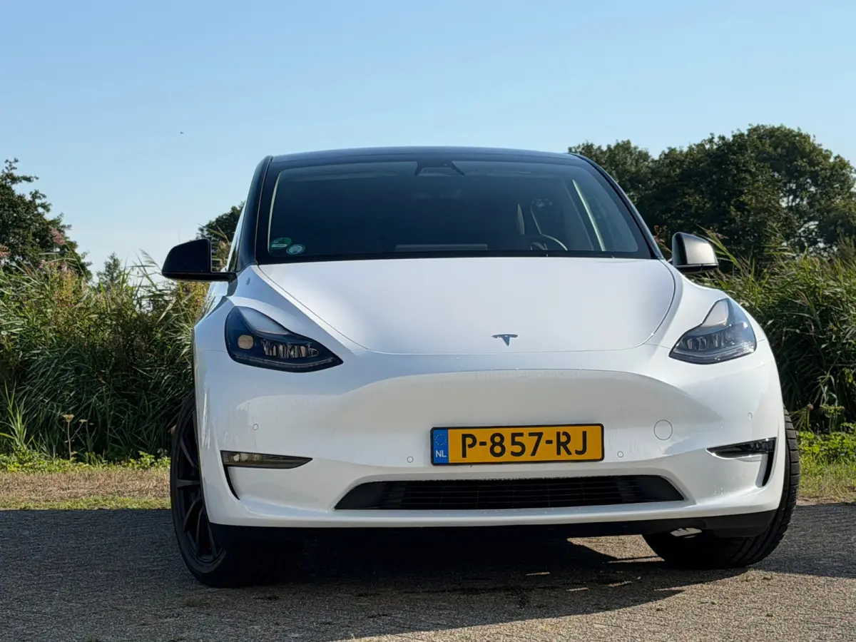 Long Range AWD 75 kWh - Pearl White - Panorama/92,2% SOH - Topstaat
