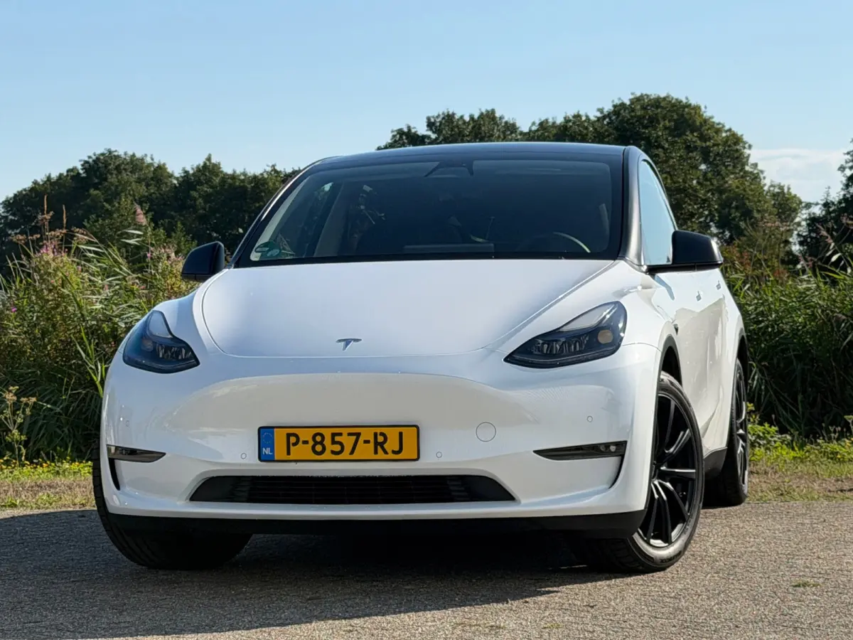 Long Range AWD 75 kWh - Pearl White - Panorama/92,2% SOH - Topstaat