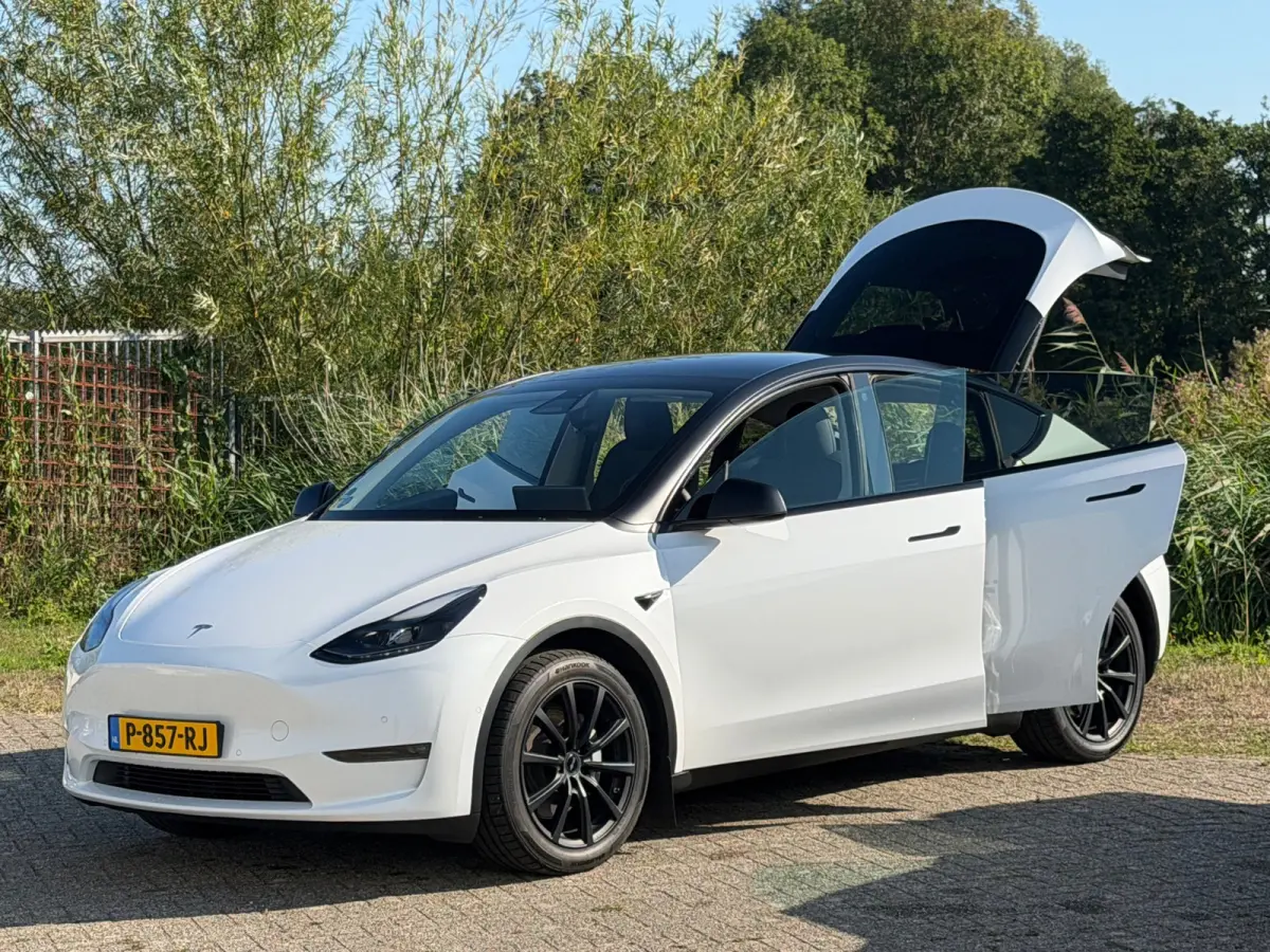 Long Range AWD 75 kWh - Pearl White - Panorama/92,2% SOH - Topstaat