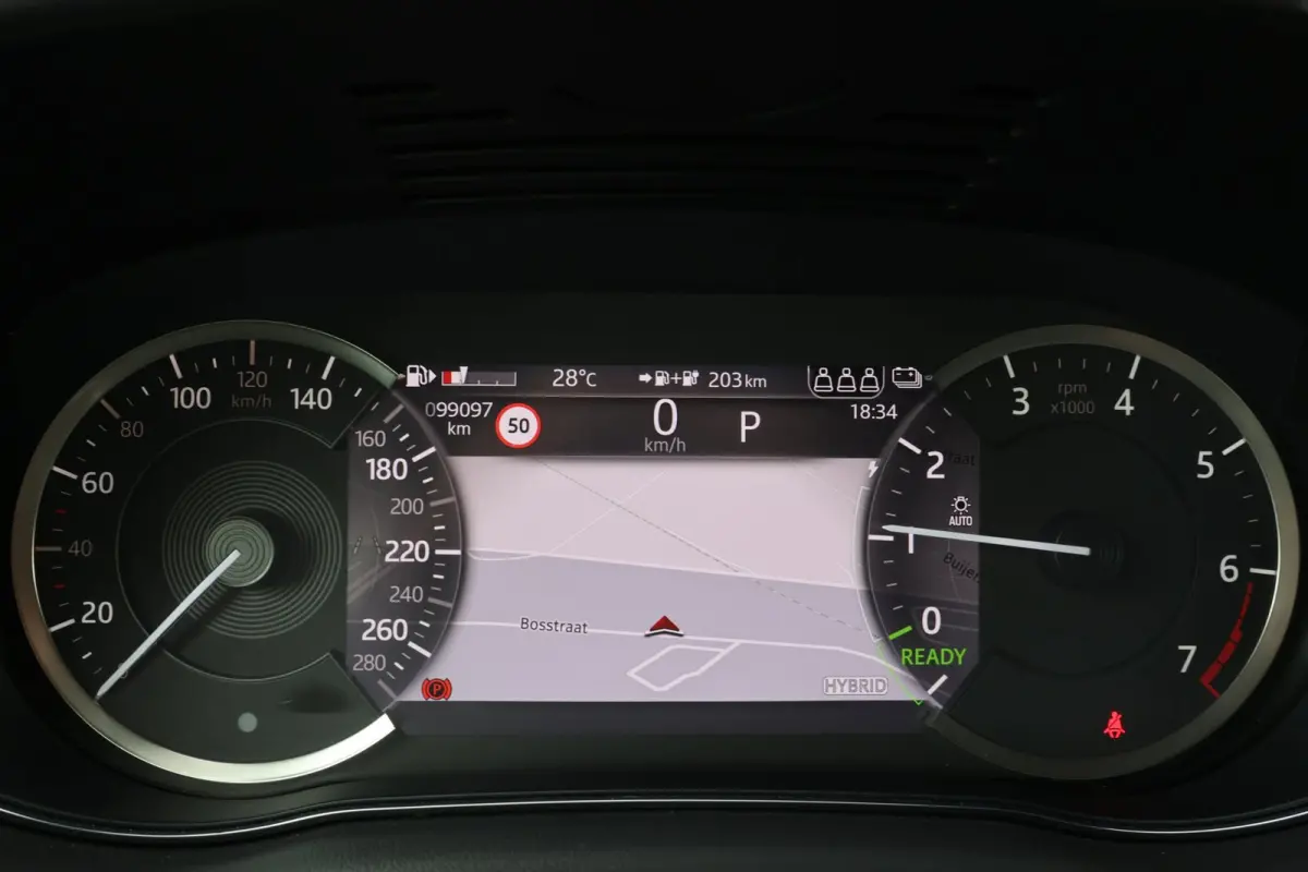 1.5 P300e AWD R-Dynamic HSE Black Optiek | panoramadak | head-up | adap. cruise | camera | elek. trekhaak | leder