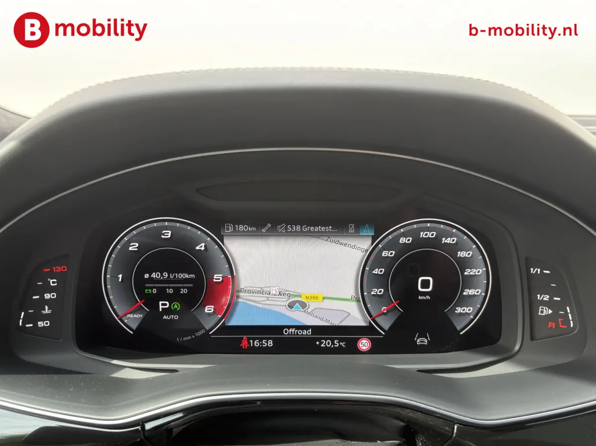 SQ8 4.0 TDI V8 quattro Trekhaak 3500kg ABT 23'' Bang&Olufsen Panoramadak | Soft Close | Stoelventilatie/Verwarming | Head-Up | Adaptive Cruise Control