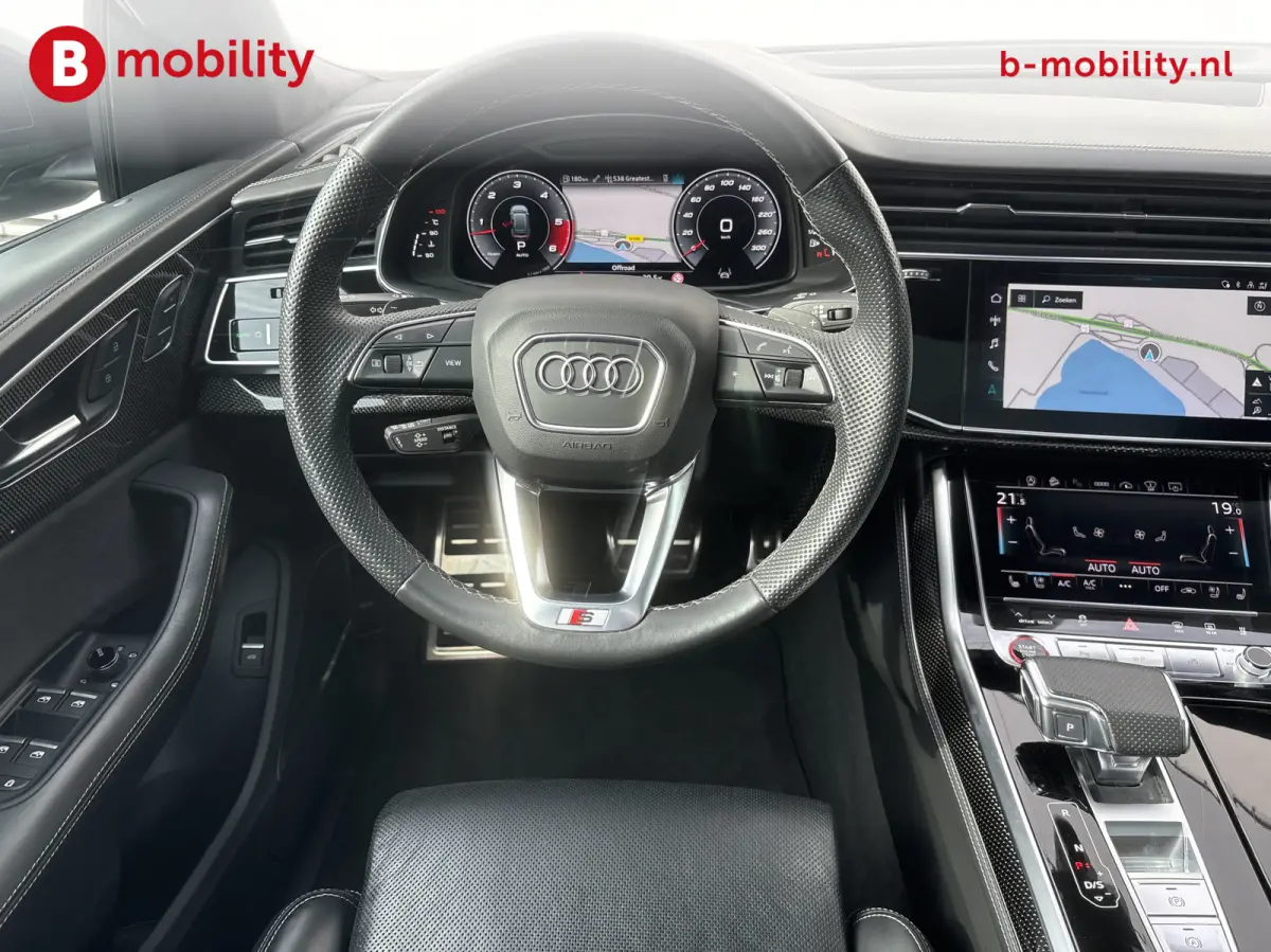SQ8 4.0 TDI V8 quattro Trekhaak 3500kg ABT 23'' Bang&Olufsen Panoramadak | Soft Close | Stoelventilatie/Verwarming | Head-Up | Adaptive Cruise Control