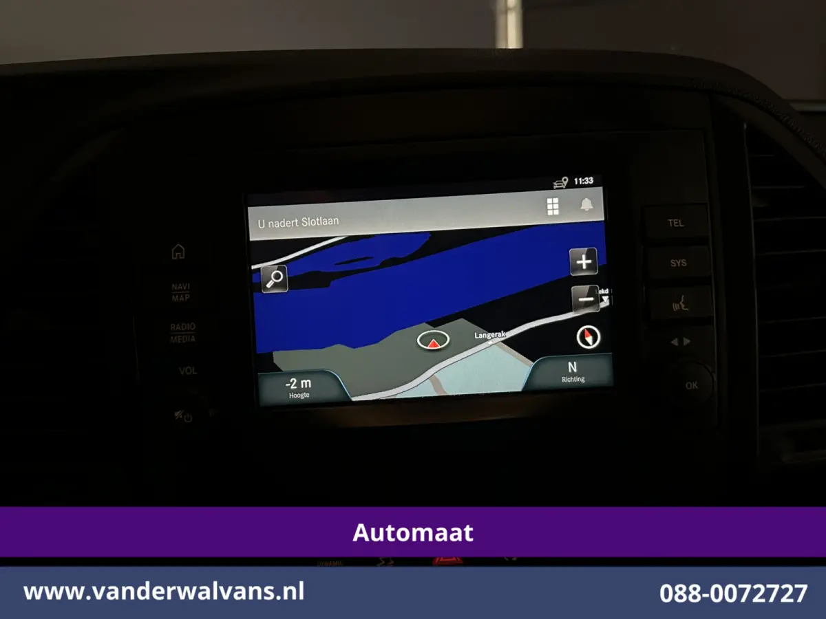 114 CDI 136pk 9G-Tronic Automaat L2H1 Inrichting Euro6 Airco | Camera | Navigatie | Apple Carplay Android Auto, Cruisecontrol, Trekhaak, Parkeersensoren, Bijrijdersbank