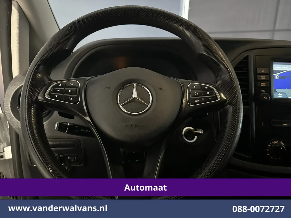 114 CDI 136pk 9G-Tronic Automaat L2H1 Inrichting Euro6 Airco | Camera | Navigatie | Apple Carplay Android Auto, Cruisecontrol, Trekhaak, Parkeersensoren, Bijrijdersbank