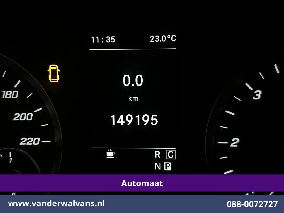 114 CDI 136pk 9G-Tronic Automaat L2H1 Inrichting Euro6 Airco | Camera | Navigatie | Apple Carplay Android Auto, Cruisecontrol, Trekhaak, Parkeersensoren, Bijrijdersbank