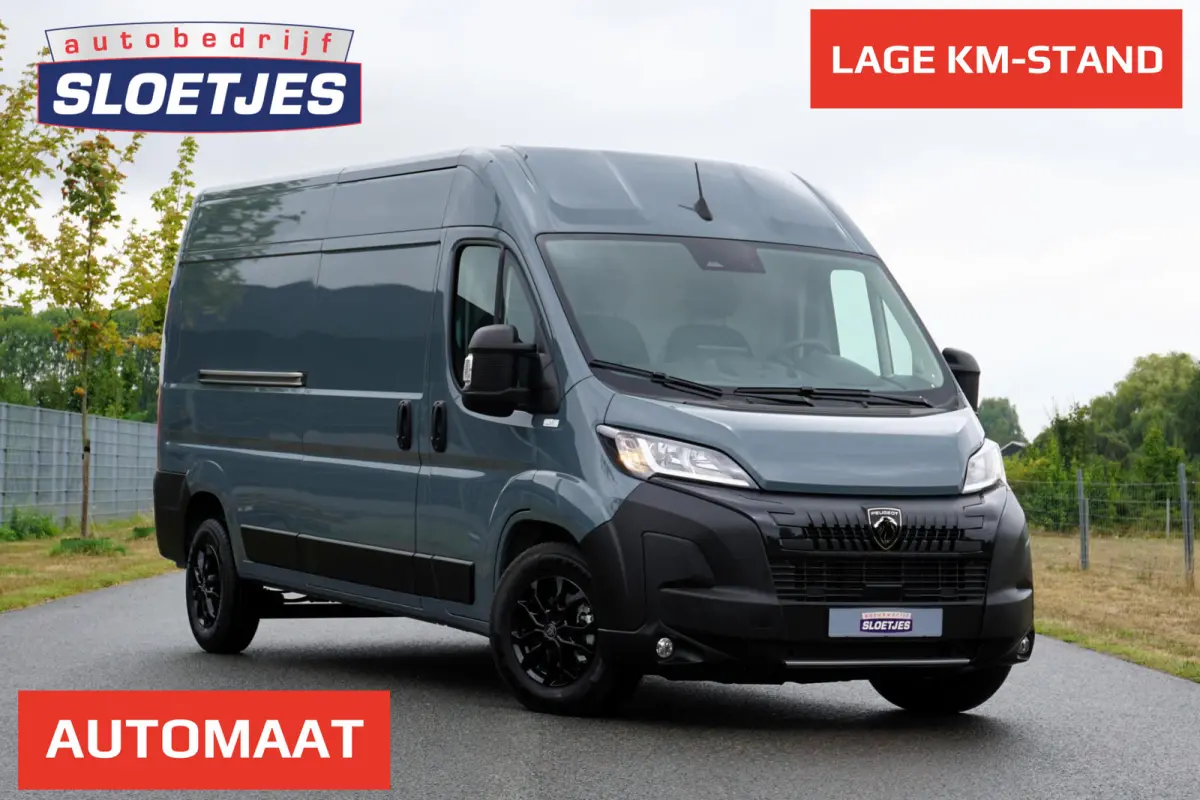 2.2 BlueHDi 180 L3H2 3.5t in Nieuwstaat |Automaat |Camera |Cruise |Navi |Groot scherm |2e airbag |BPM voordeel! |Climate control |Parkeersensoren |180 pk