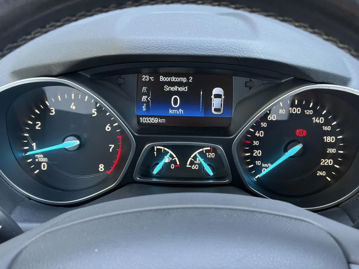 1.5 EcoBoost Trend Ultimate ✓2e Eigenaar✓Navi✓Trekhaak✓Carplay✓Clima✓Cruise✓Lm velgen✓Pdc✓120pk✓6 Bak✓N.A.P✓Apk tot 10-2027
