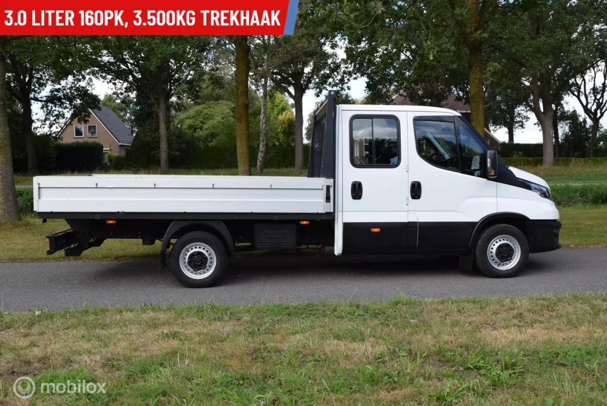 35S16D 3.0 160PK EURO-6 | Open Laadbak | 7-persoons Pick-UP | Dubbele Cabine