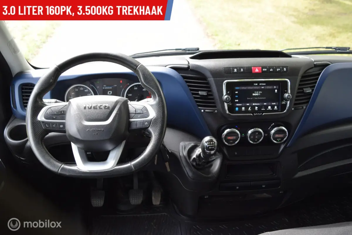 35S16D 3.0 160PK EURO-6 | Open Laadbak | 7-persoons Pick-UP | Dubbele Cabine