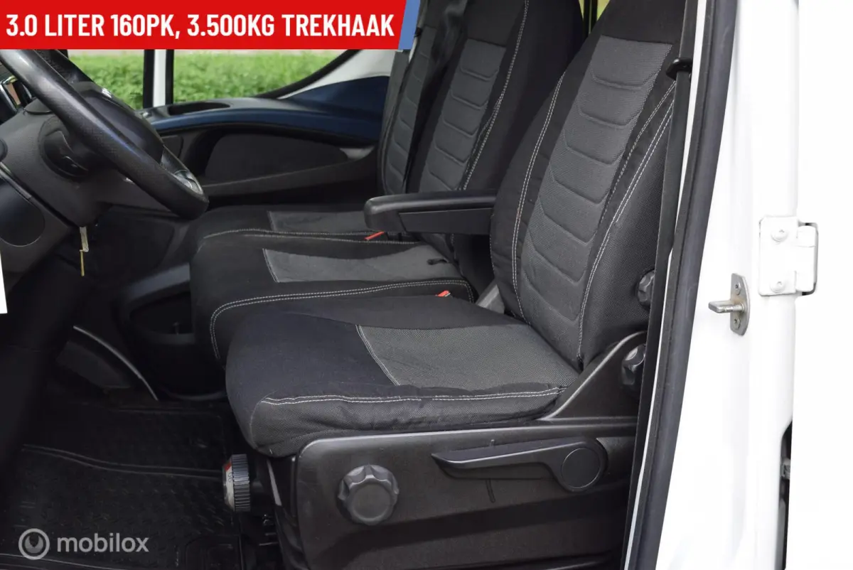 35S16D 3.0 160PK EURO-6 | Open Laadbak | 7-persoons Pick-UP | Dubbele Cabine