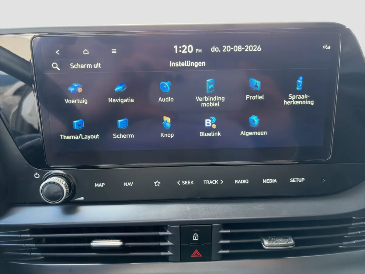 1.0 T-GDI 100pk Premium | Carplay | Climate control | Cruise control | Stoel/stuurverwarming | Camera | Parkeersensoren | DAB | Premium Audio | Lichtmetalen velgen | Navigatie