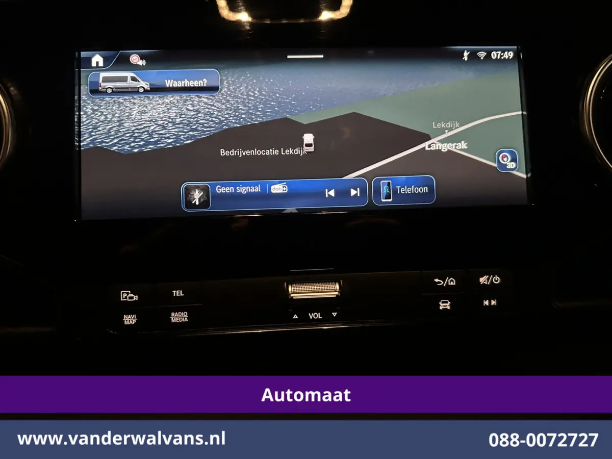 317 CDI 170pk 9G-Tronic Automaat L2H2 2025 Model Euro6 Airco | Camera | Navigatie | Cruisecontrol | LED Chauffeursstoel, Stoelverwarming, Parkeersensoren, Bijrijdersbank, XL MBUX