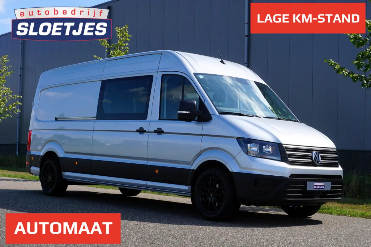 35 2.0 TDI L4H3 Highline in Nieuwstaat met BPM voordeel |Mooie Camperbasis |180 PK Automaat |2 stoelen |Adaptive Cruise |Standkachel |Trekhaak |Camera |Metallic |Stoelverwarming