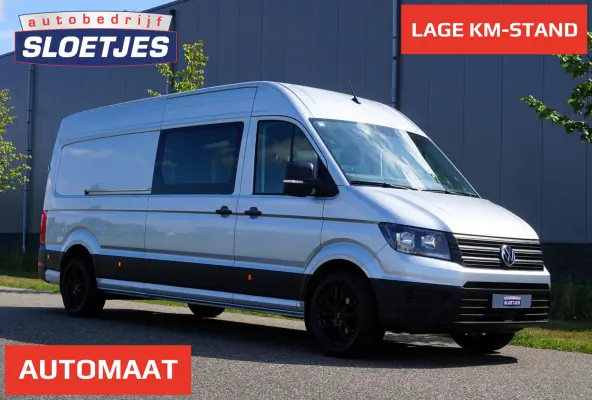 35 2.0 TDI L4H3 Highline in Nieuwstaat met BPM voordeel |Mooie Camperbasis |180 PK Automaat |2 stoelen |Adaptive Cruise |Standkachel |Trekhaak |Camera |Metallic |Stoelverwarming