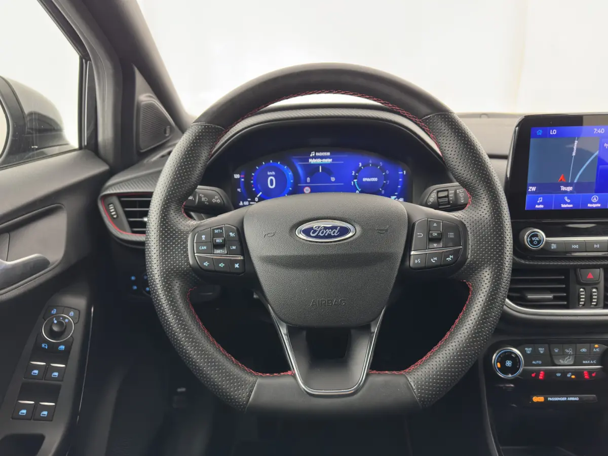 1.0 EcoBoost ST-Line X MHEV (INCL-BTW) *LEATHER-FABRIC | ADAPTIVE-CRUISE | FULL-LED | BANG&OLUFSEN |  BLIND-SPOT | CAMERA | HEATED-SPORTSEATS | DIGI-COCKPIT | NAVI-FULLMAP | PRIVACY-GLASS | 