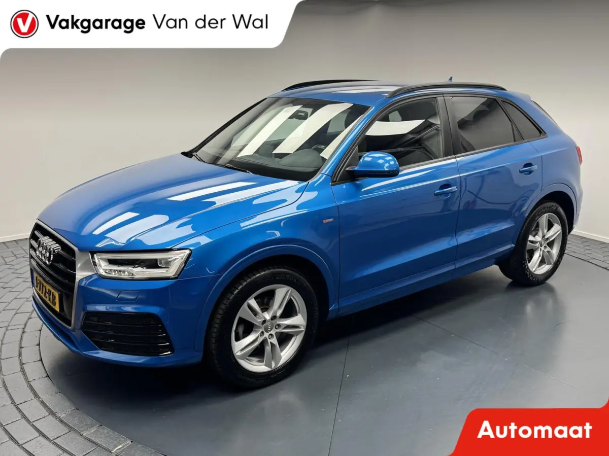 1.4 TFSI CoD S-Line Automaat-Leder-Navigatie-Cr.contr-Clima-Stoelverwarming-Parkeersensoren-Elek.Achterklep-Lm18''velgen