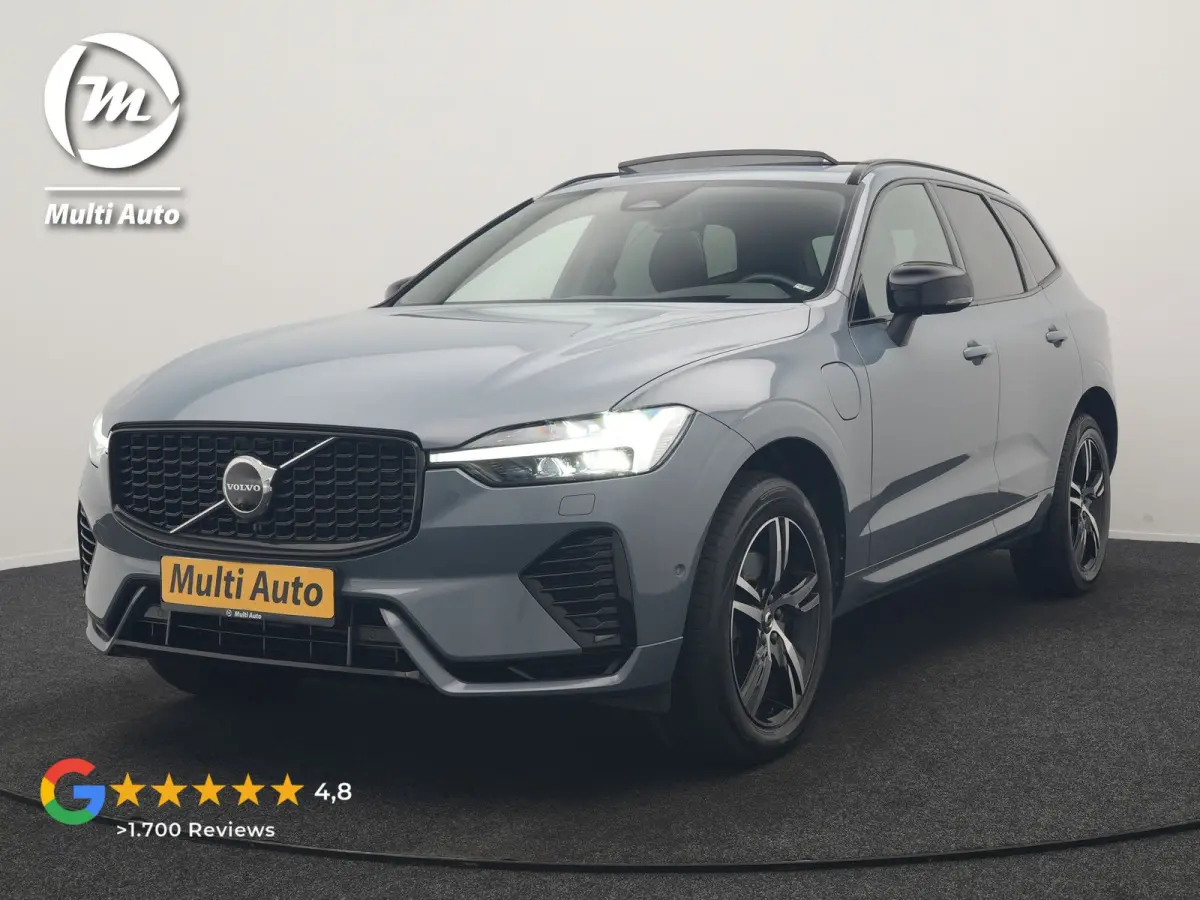 T6 AWD R-Design PHEV 340pk Dealer O.H. | Panodak | Adaptive Cruise | Head Up | 360 Camera | Harman / Kardon | Lederen Sportstoelen Memory & Verwarmd | Stuur Verwarmd | Google Assistent | Key