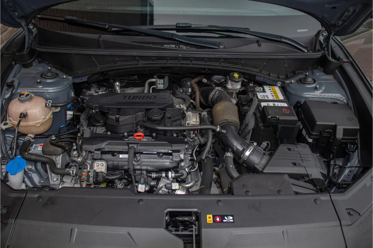 1.6 T-GDI MHEV Comfort, Stoel & Stuurverwarming, Camera, Carplay, Keyless, DAB+.
