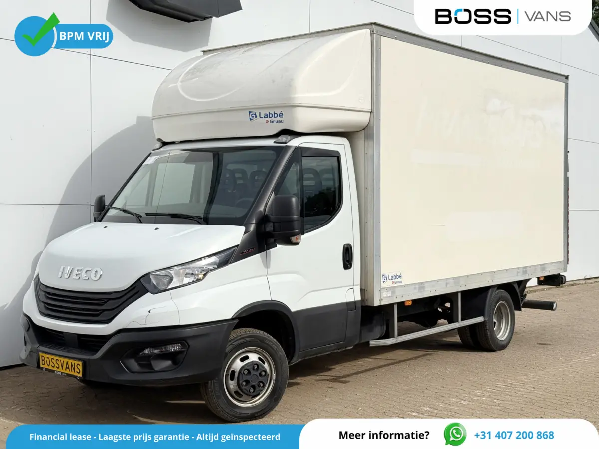 35C16 3.0 160PK Bakwagen Laadklep Zijdeur Camera Climate Control Bluetooth Luchtgeveerde stoel Meubelbak Koffer