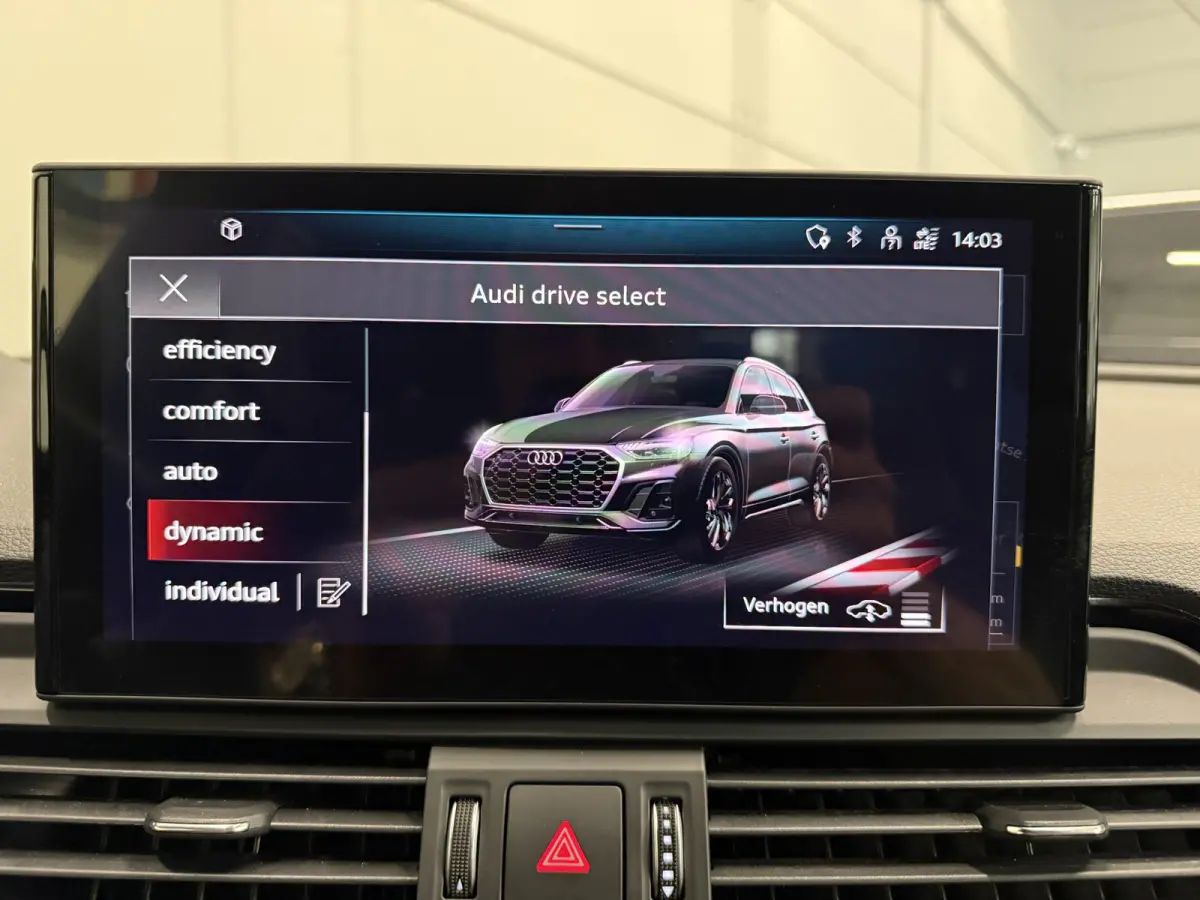 55 TFSI e quattro 3x S-Line PANO/LUCHTVERING/TREKHAAK/B&O/21"SQ5/MATRIX/ACC/SOH 98,6%/CARPLAY/STANDKACHEL/CAMERA/BLACK-OPTIC/MYTHOSSCHWARZ/VOLLEDIG AUDI DEALER HISTORIE,NET OH BEURT GEHAD