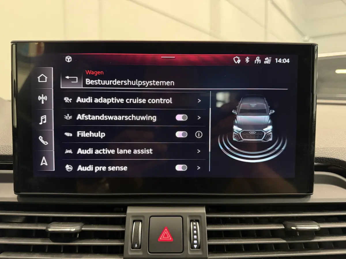 55 TFSI e quattro 3x S-Line PANO/LUCHTVERING/TREKHAAK/B&O/21"SQ5/MATRIX/ACC/SOH 98,6%/CARPLAY/STANDKACHEL/CAMERA/BLACK-OPTIC/MYTHOSSCHWARZ/VOLLEDIG AUDI DEALER HISTORIE,NET OH BEURT GEHAD