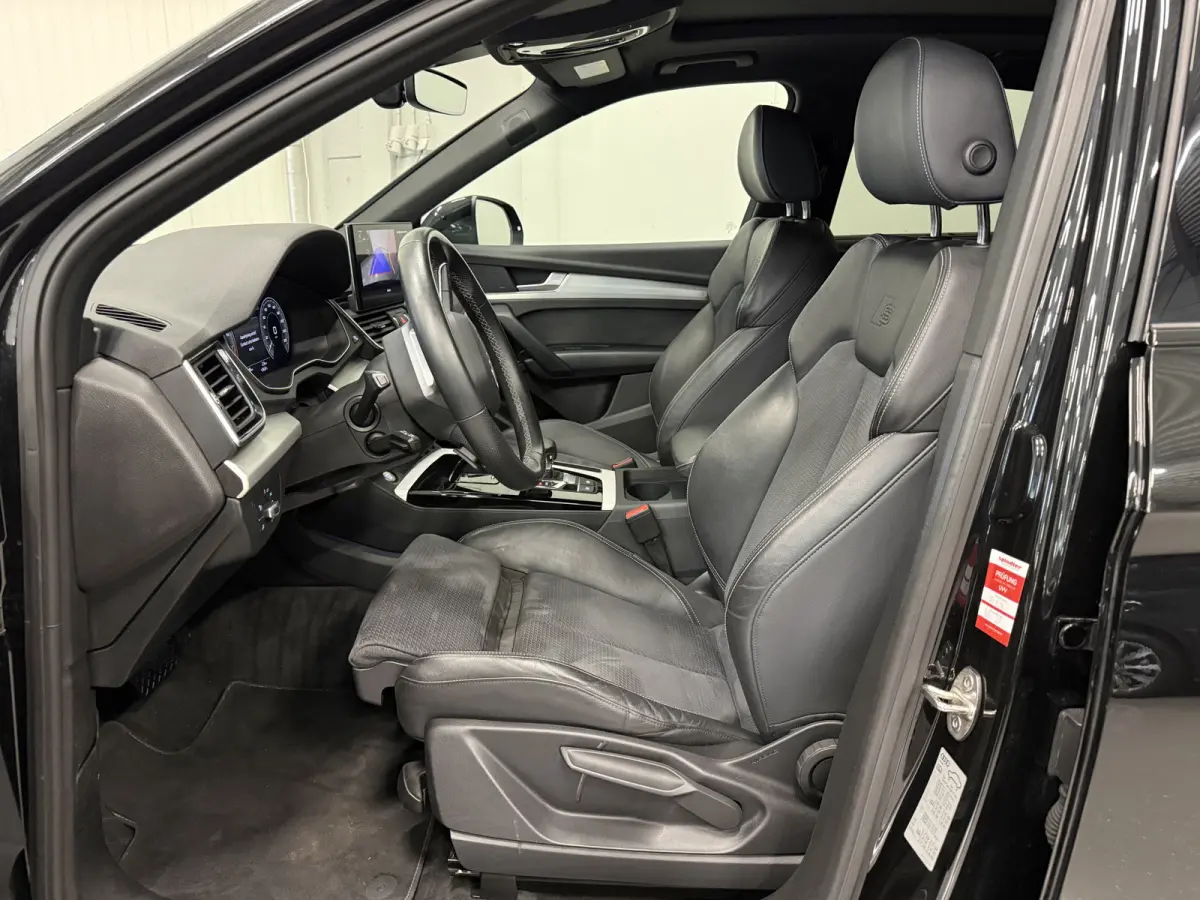 55 TFSI e quattro 3x S-Line PANO/LUCHTVERING/TREKHAAK/B&O/21"SQ5/MATRIX/ACC/SOH 98,6%/CARPLAY/STANDKACHEL/CAMERA/BLACK-OPTIC/MYTHOSSCHWARZ/VOLLEDIG AUDI DEALER HISTORIE,NET OH BEURT GEHAD