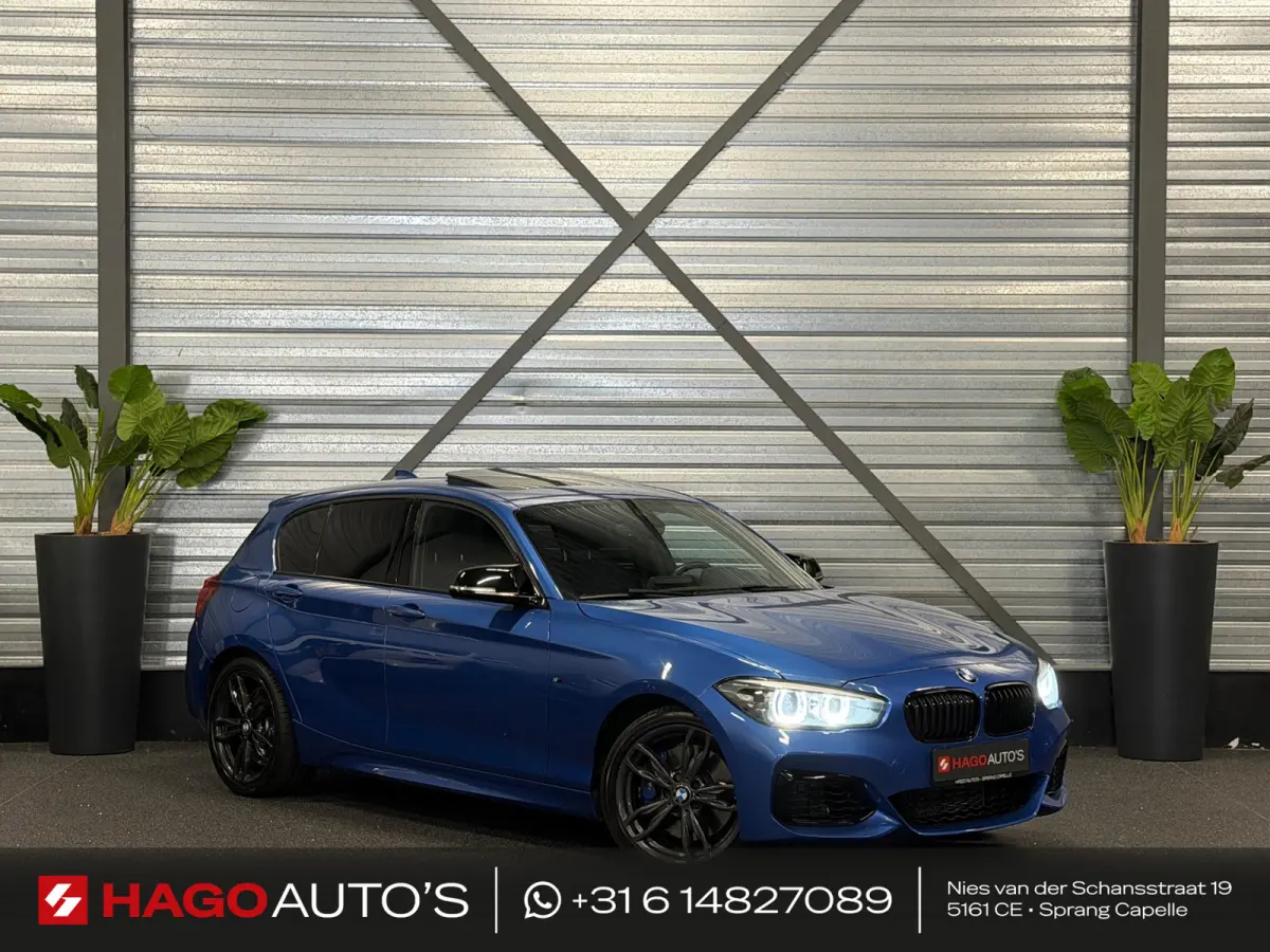 M140i xDrive Special Edition 400-PK!/VIRTUAL/NAVI/LED/H-K/SCHUIFDAK/ALCANTARA/M-PERFORMANCE-UITLAAT/12-MND-GARANTIE