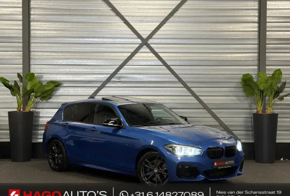 M140i xDrive Special Edition 400-PK!/VIRTUAL/NAVI/LED/H-K/SCHUIFDAK/ALCANTARA/M-PERFORMANCE-UITLAAT/12-MND-GARANTIE