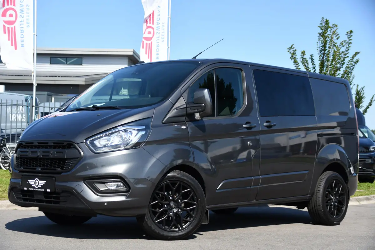 300 2.0 TDCI L1H1 Limited DC PB Edition Camera, Cruise, Carplay, LED, Leder, 2 x Schuifdeur, Stoelverwarming, Sensoren, Automaat, Uniek!