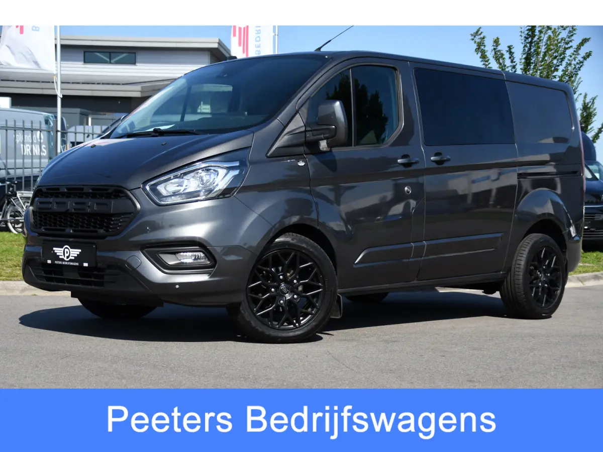 300 2.0 TDCI L1H1 Limited DC PB Edition Camera, Cruise, Carplay, LED, Leder, 2 x Schuifdeur, Stoelverwarming, Sensoren, Automaat, Uniek!