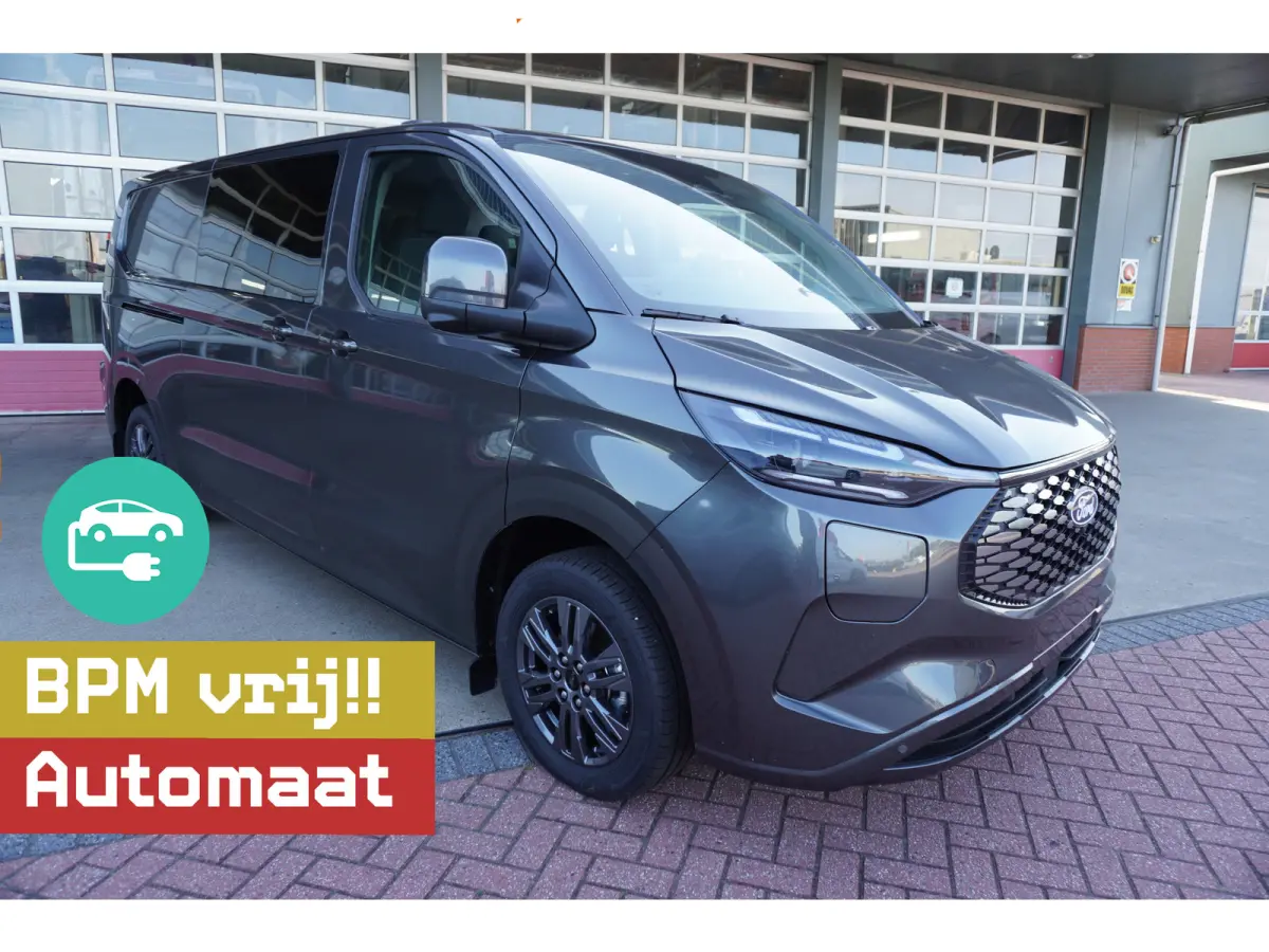 Cust. 320 L2H1 Dubbel cabine Limited 71 kWh 160KW/ 218pk nr. V085 | Airco | Adap.Cruise | Navi | 360 Camera | Schuifdeur Links+Rechts