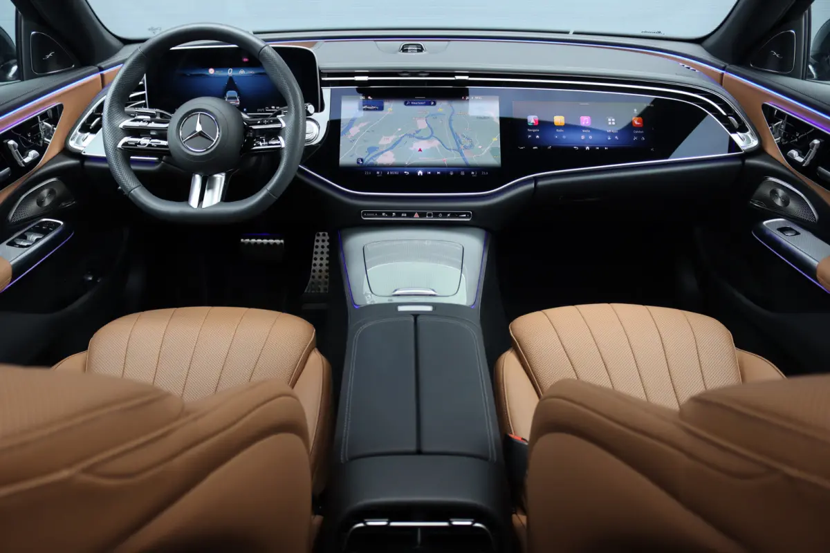 400 e 4MATIC AMG Line | Hyperscreen | Distronic+ | Massage | Stoelventilatie | HUD | 3D-Display | Verwarmd Stuurwiel | Burmester | Vlakkenverwarming | Digital Light |
