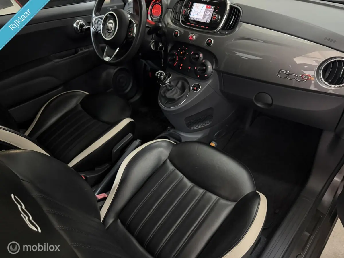 0.9 TwinAir Turbo Lounge|Airco|Leder|Navi|Bluetooth|