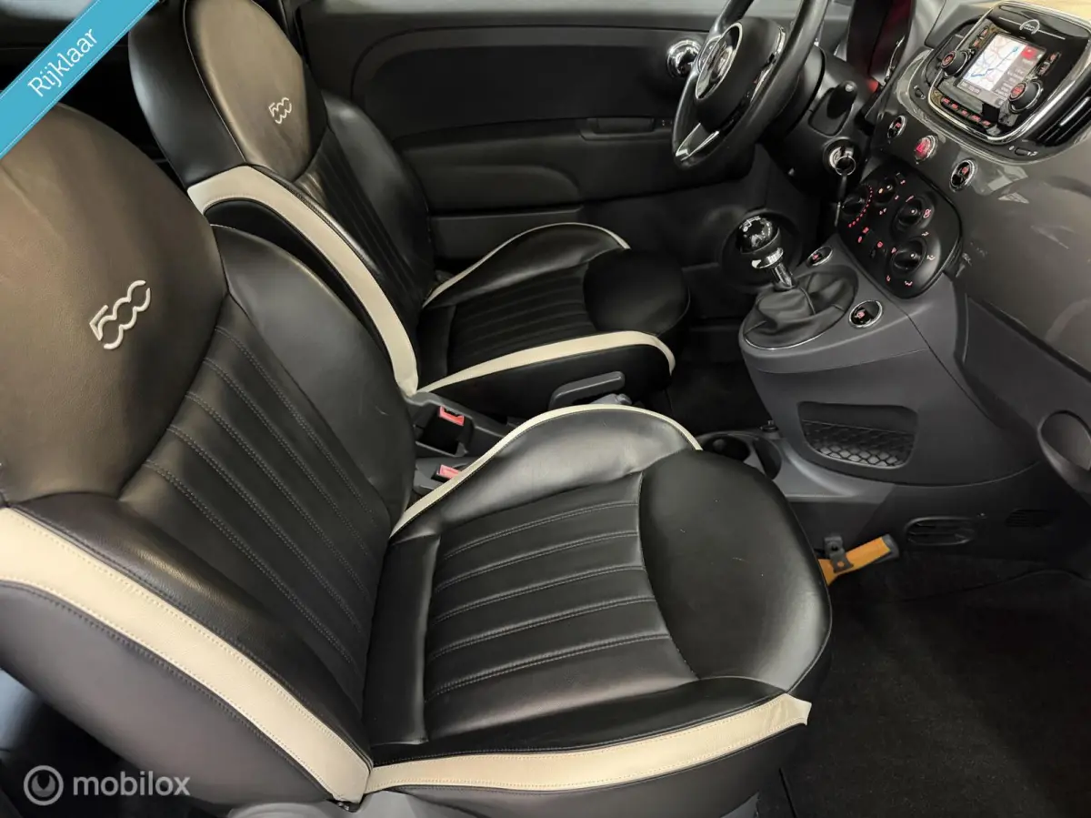 0.9 TwinAir Turbo Lounge|Airco|Leder|Navi|Bluetooth|