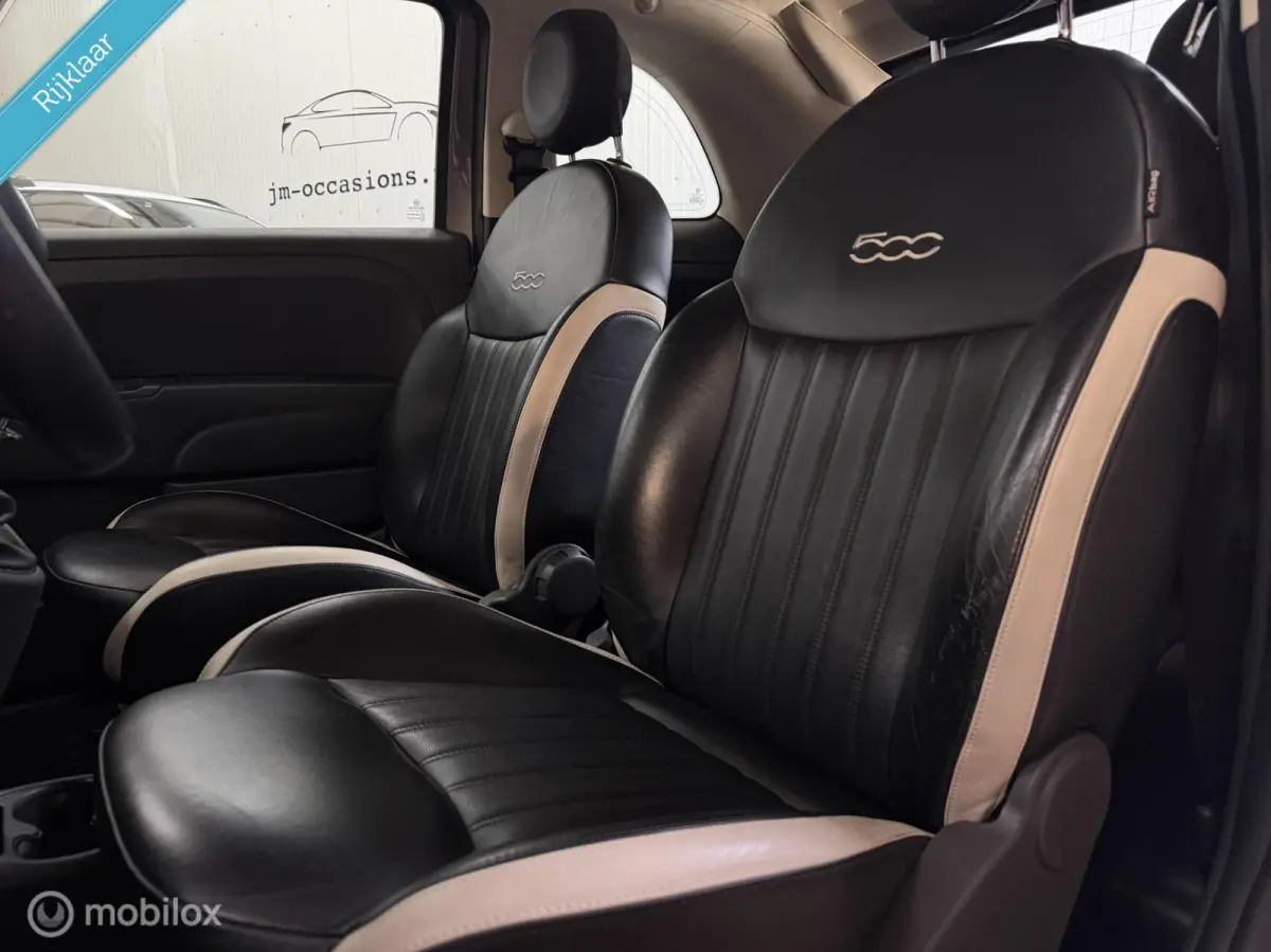 0.9 TwinAir Turbo Lounge|Airco|Leder|Navi|Bluetooth|