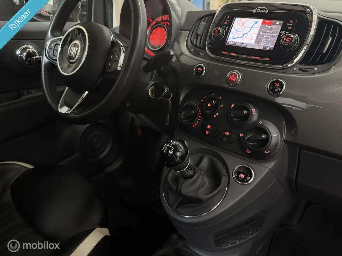 0.9 TwinAir Turbo Lounge|Airco|Leder|Navi|Bluetooth|
