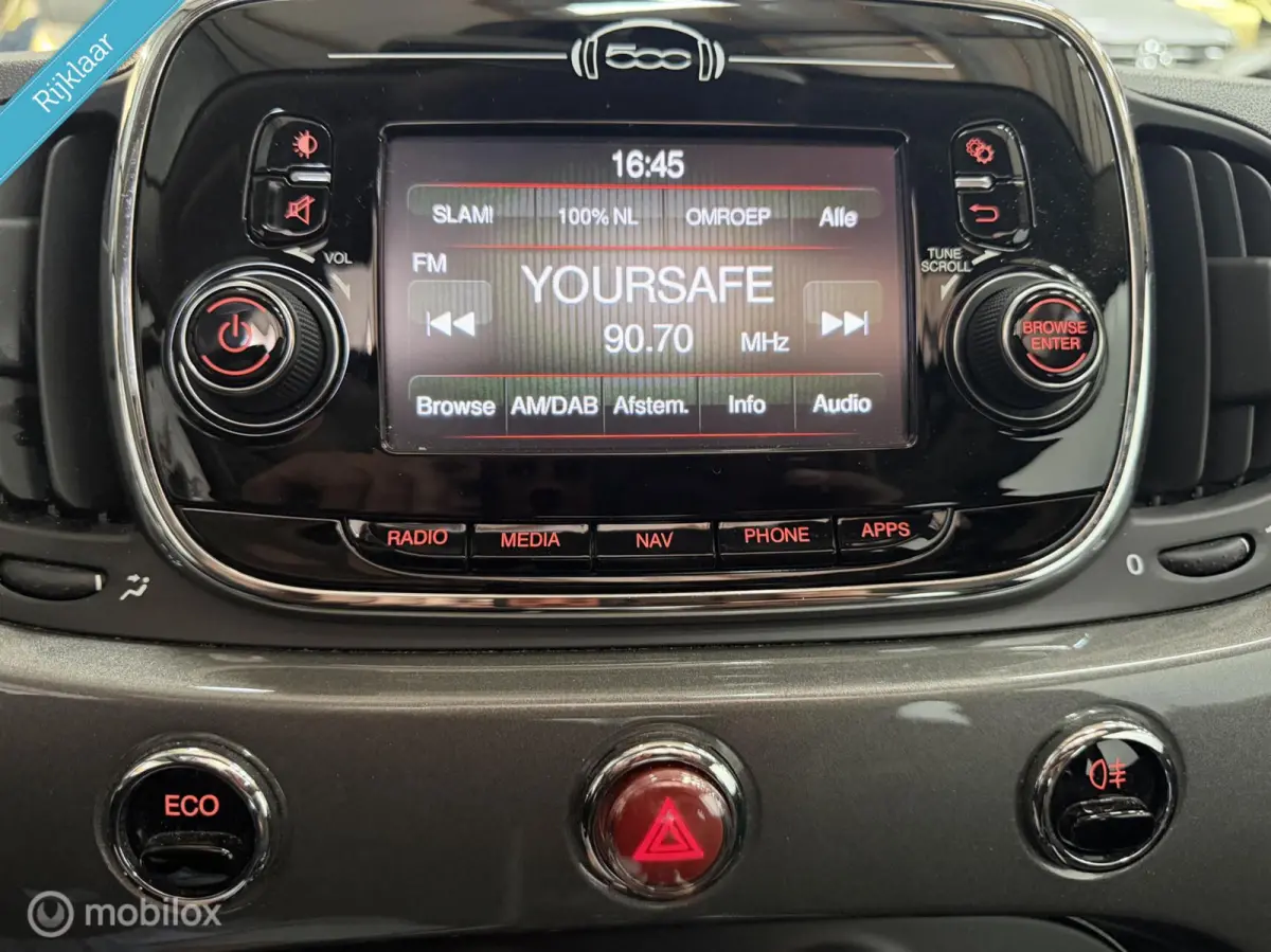 0.9 TwinAir Turbo Lounge|Airco|Leder|Navi|Bluetooth|
