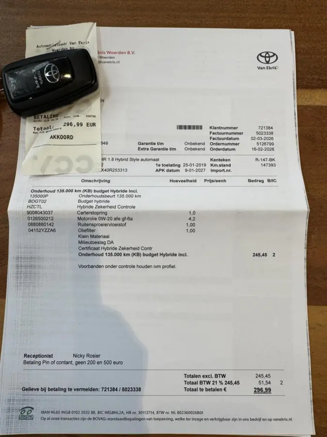 1.8 Hybrid Dynamic|Keyless|Camera|Cruise|Stoelverwarming|
