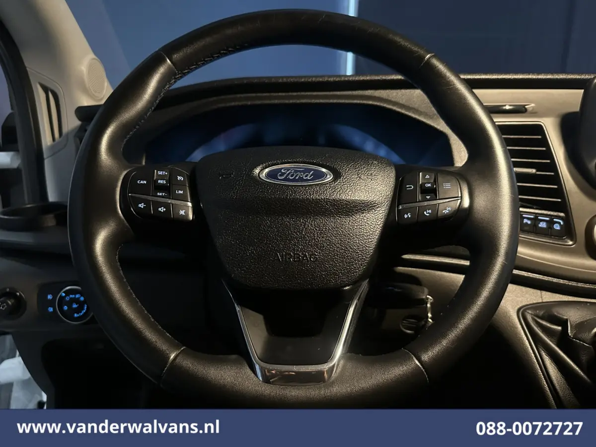 2.0 TDCI 130pk L4H3 Euro6 Airco | Camera | Cruisecontrol | Verwarmde voorruit | Parkeersensoren, Bijrijdersbank