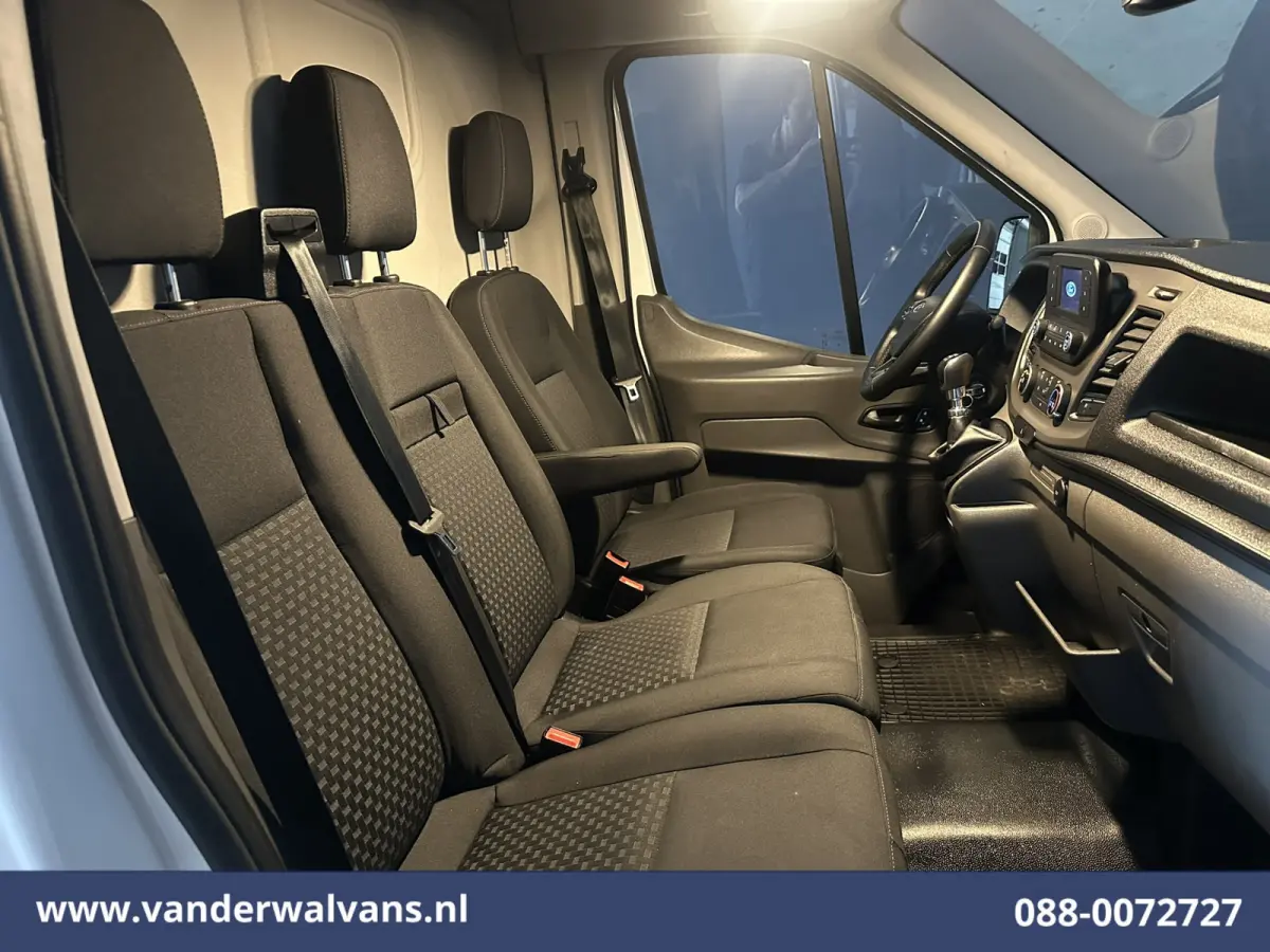 2.0 TDCI 130pk L4H3 Euro6 Airco | Camera | Cruisecontrol | Verwarmde voorruit | Parkeersensoren, Bijrijdersbank