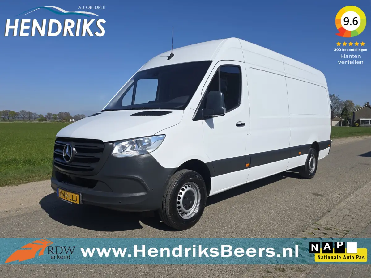 315 1.9 CDI L3 H2 RWD - 150 Pk - Euro 6 - MBUX - ParkeerCamera