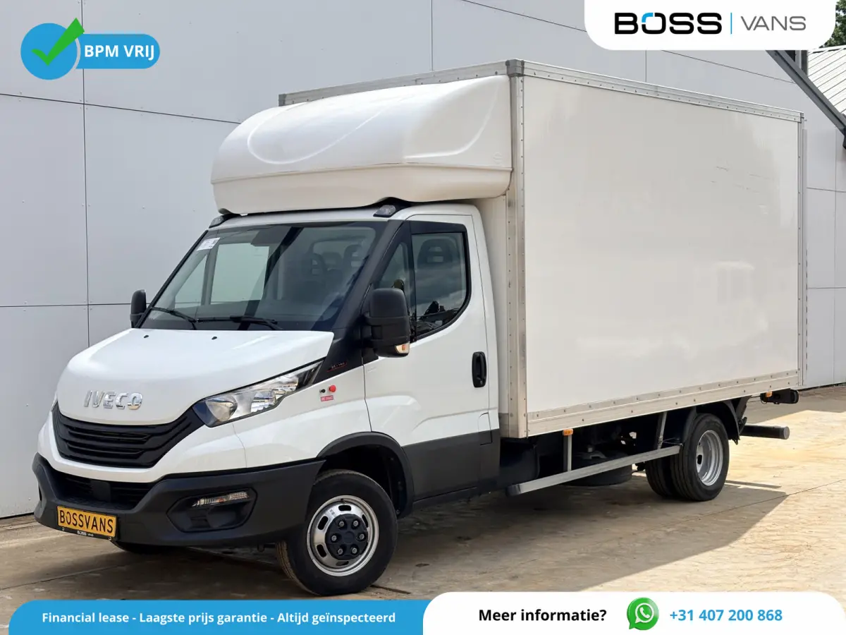 35C16 3.0 160PK Bakwagen Laadklep Zijdeur Camera Climate Control Bluetooth Meubelbak Koffer