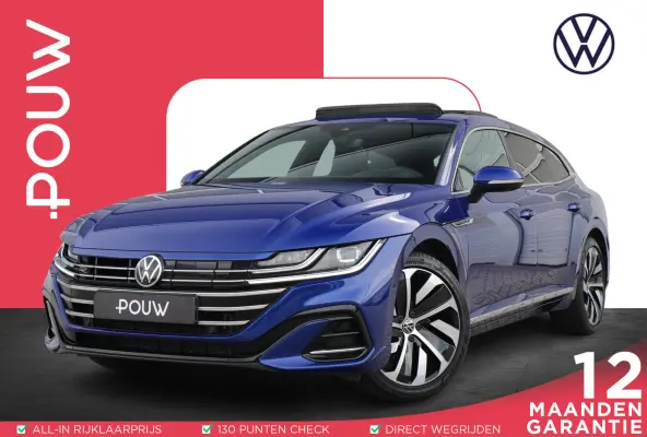 1.4 TSI eHybrid 218pk R-Line Business+ | SoH 92% | Trekhaak | Panoramadak | Achteruitrijcamera | Stoelverwarming | Navigatie | Lederenbekleding