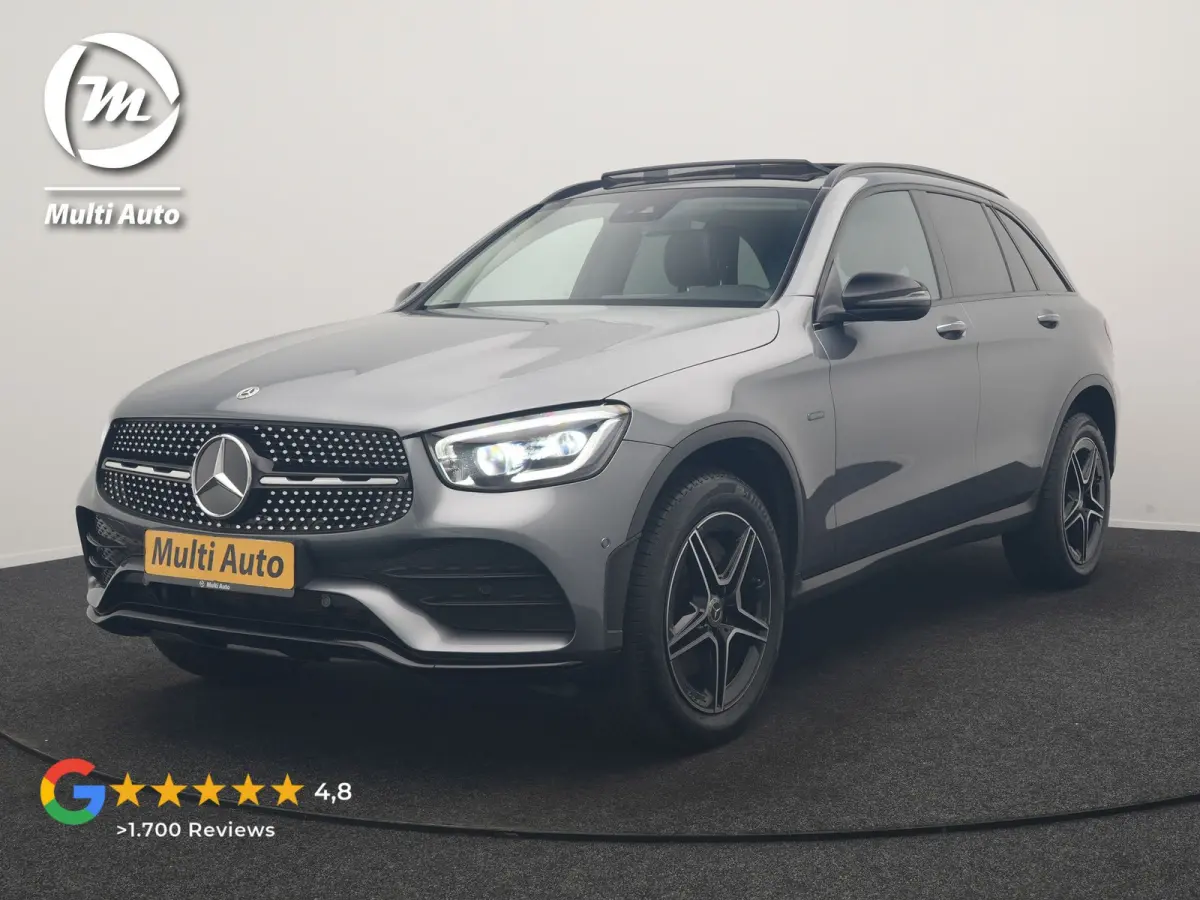 4MATIC Business Solution AMG PHEV 313pk Dealer O.H. | Trekhaak Af Fabriek | Panodak | Multi Beam LED | Alcantara Sportstoelen Verwarmd | Blis | Camera | Keyless | Sfeerverlichting | Apple Ca