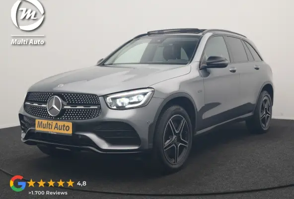 4MATIC Business Solution AMG PHEV 313pk Dealer O.H. | Trekhaak Af Fabriek | Panodak | Multi Beam LED | Alcantara Sportstoelen Verwarmd | Blis | Camera | Keyless | Sfeerverlichting | Apple Ca