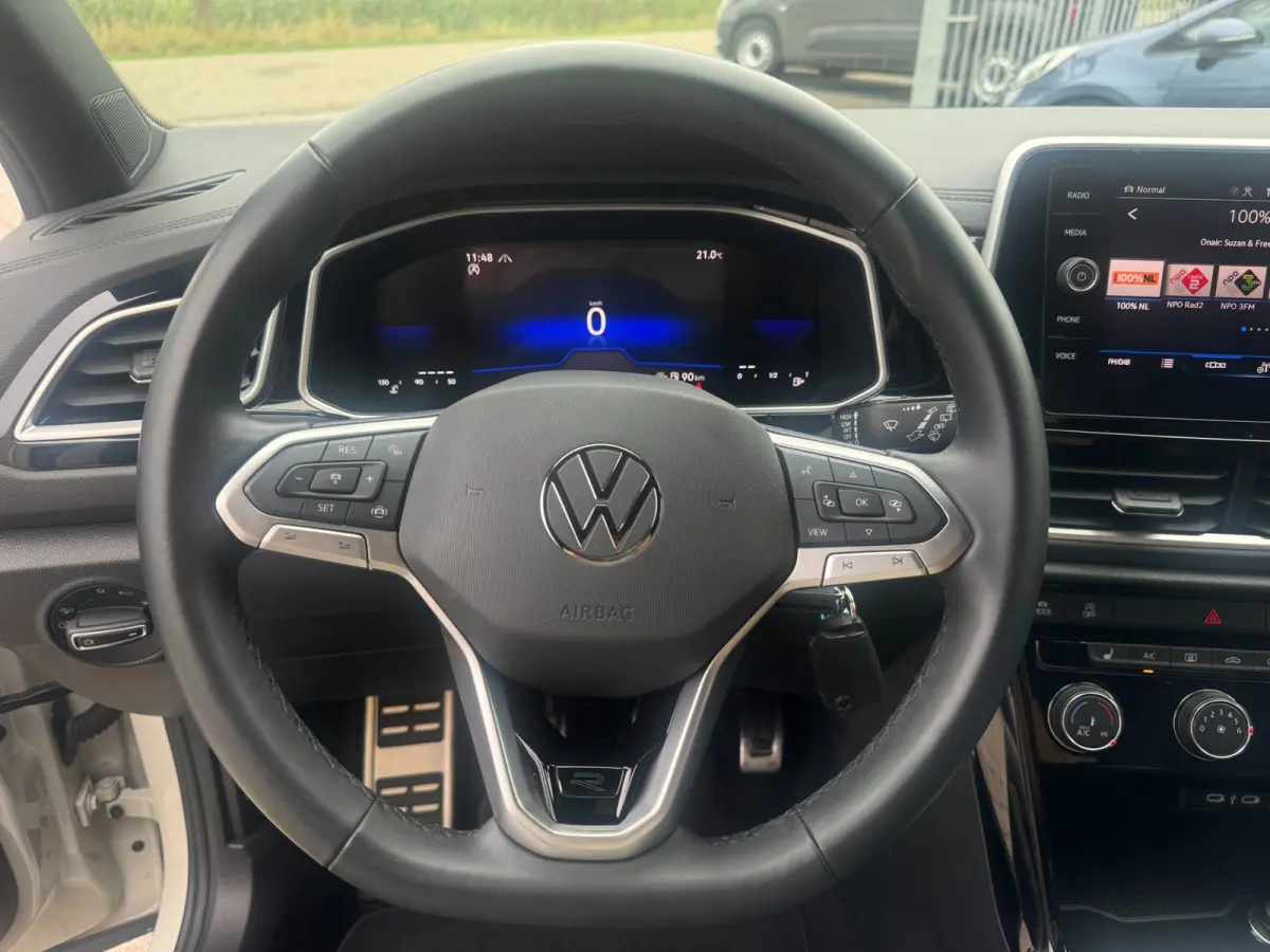 1.0 TSI R-Line Ascot Grey / IQ-light / Carplay / ACC / PDC / Stoelverwarming / Digitiale cockpit / Zwarte hemel