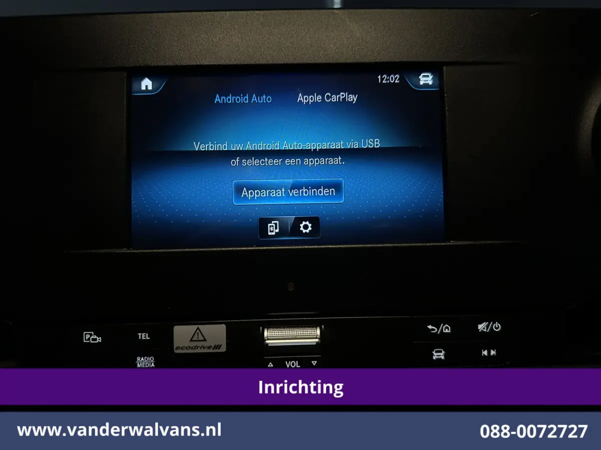 311 CDI L2H2 Inrichting Oprijplaat Euro6 Airco | Omvormer | Camera | Apple Carplay | Compressor Android Auto, Sidebars