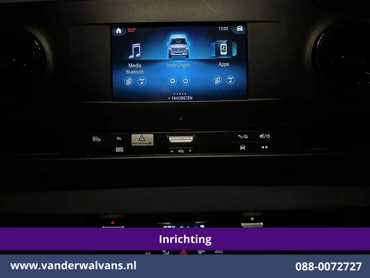 311 CDI L2H2 Inrichting Oprijplaat Euro6 Airco | Omvormer | Camera | Apple Carplay | Compressor Android Auto, Sidebars