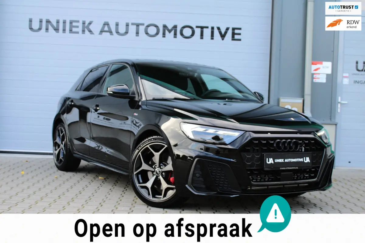 40 TFSI COMPETITION | S LINE | SONOS | CAMERA | BLACK OPTIK | CARPLAY | 18" | HALFLEDER | DODEHOEK | 5 JR GAR!