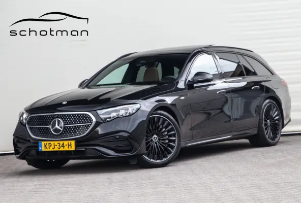 300 e AMG Premium, Hyperscreen, Distronic, Pano, Bruin Leder, Trekhaak, Nightpakket 2025